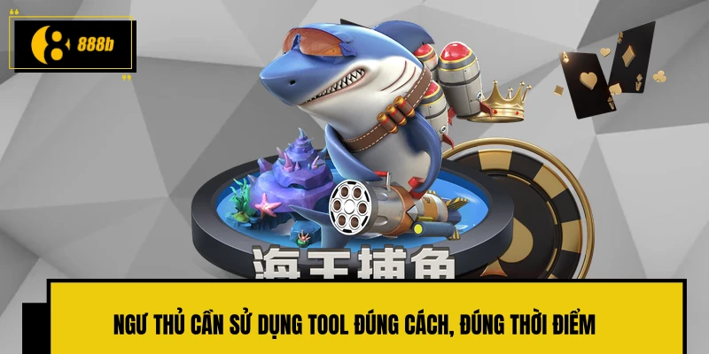 Ngư thủ cần sử dụng Tool đúng cách, đúng thời điểm